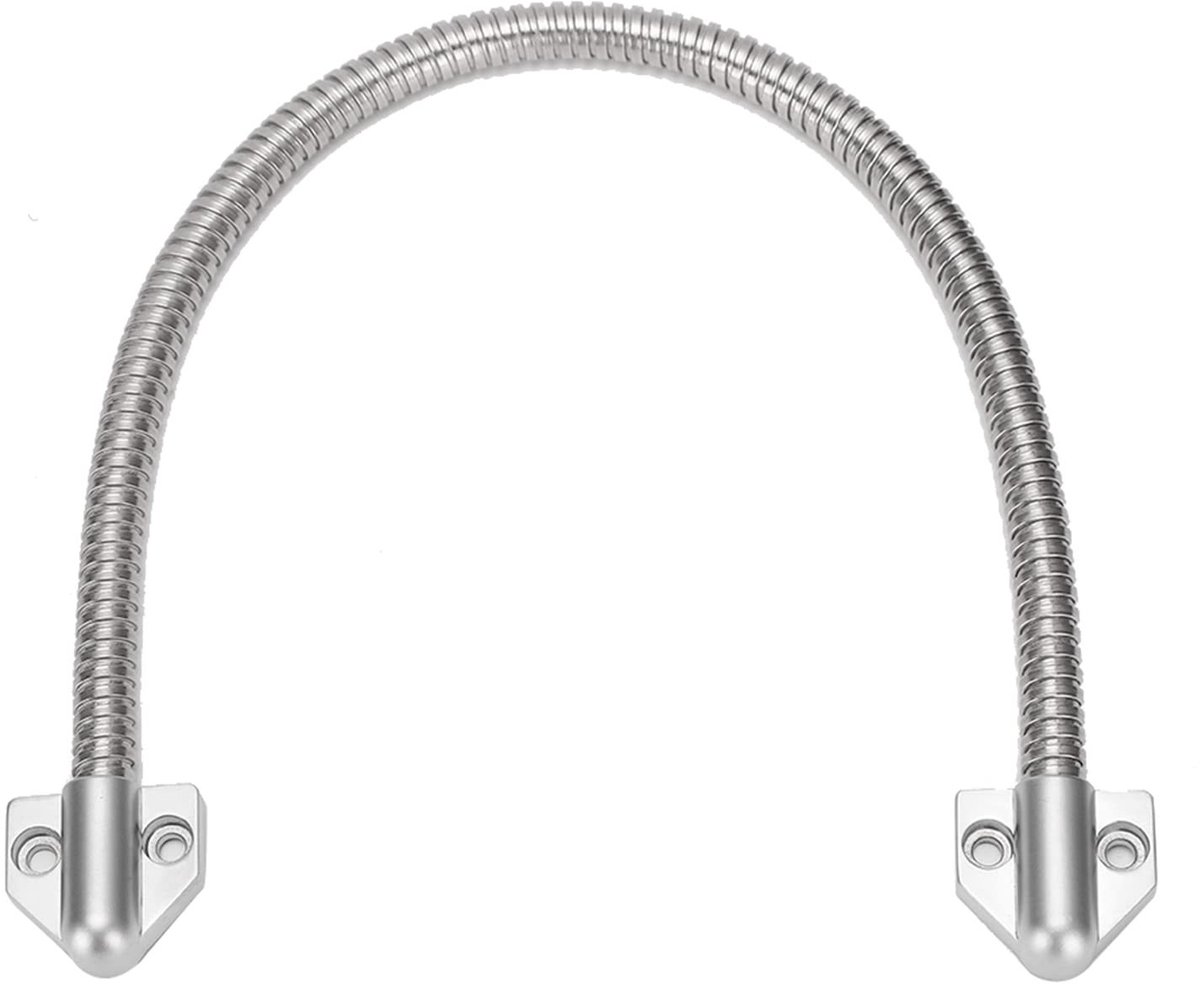 Dailygoods- Kabeldoorvoer Roestvrij Staal - Flexibele Zwanenhals - Draadbeschermer - Eenvoudige Installatie - Corrosiebestendig - Duurzaam Materiaal