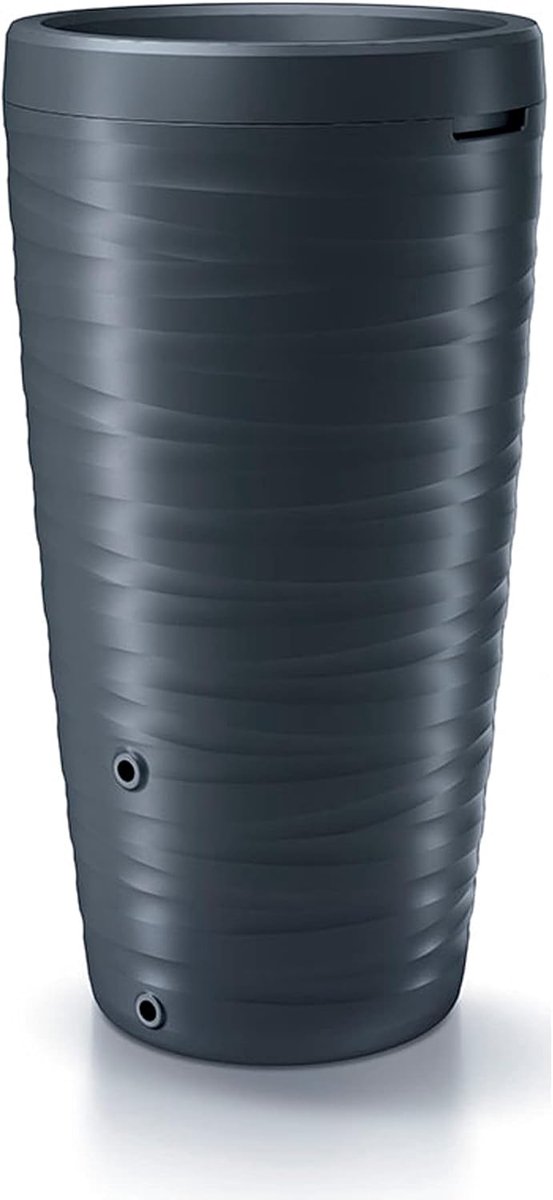 Regenton - Wateropslag vat - Tuin water geven - Vorst en weerbestendig - 240 liter - Antraciet