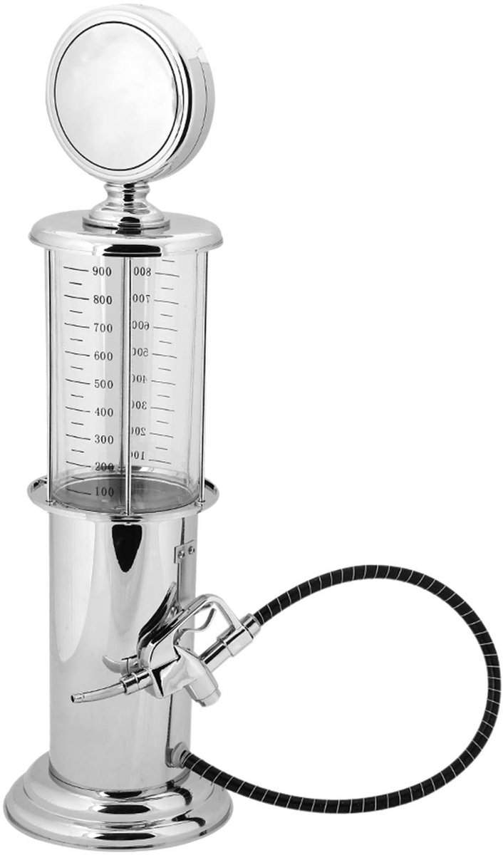 Dailygoods- Bierdispenser 1L - Drankdispenser met kraan - Retro baraccessoire - Capaciteit 1000cc - Materiaal ABS - Afmetingen 16x16x43 cm