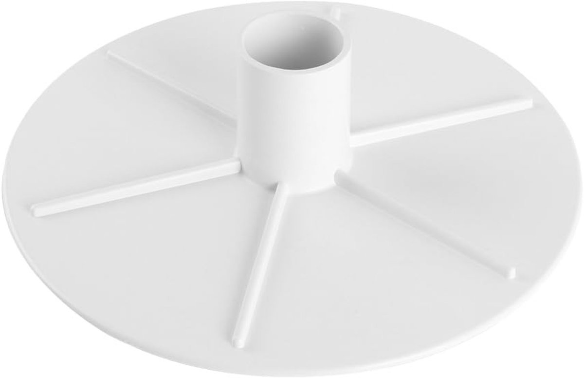 Dailygoods- Skimmerdeksel 8,0 Inch - Vervangend Filterdeksel - Compatibel met Inground Zwembaden - Brede Compatibiliteit - Wit - Lekvrije Bevestiging - Zwembadfilterdeksel