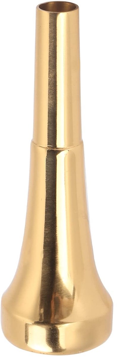 Dailygoods - Messing Goud Trompet Mondstuk - Heldere Toon voor Beginners en Professionals