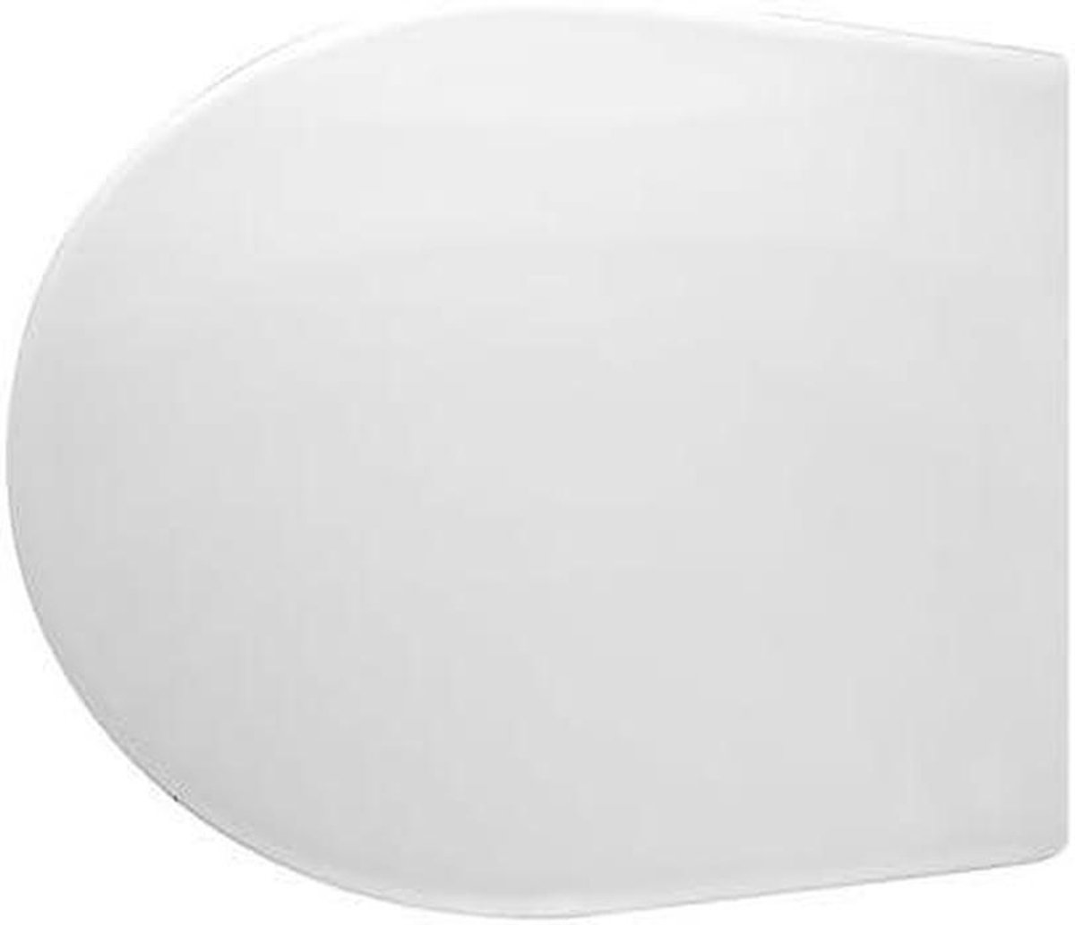 Toiletbril - WC-bril - Badkamer Vernieuwen - Verstelbare Scharnieren - 39.5 cm breed - Wit