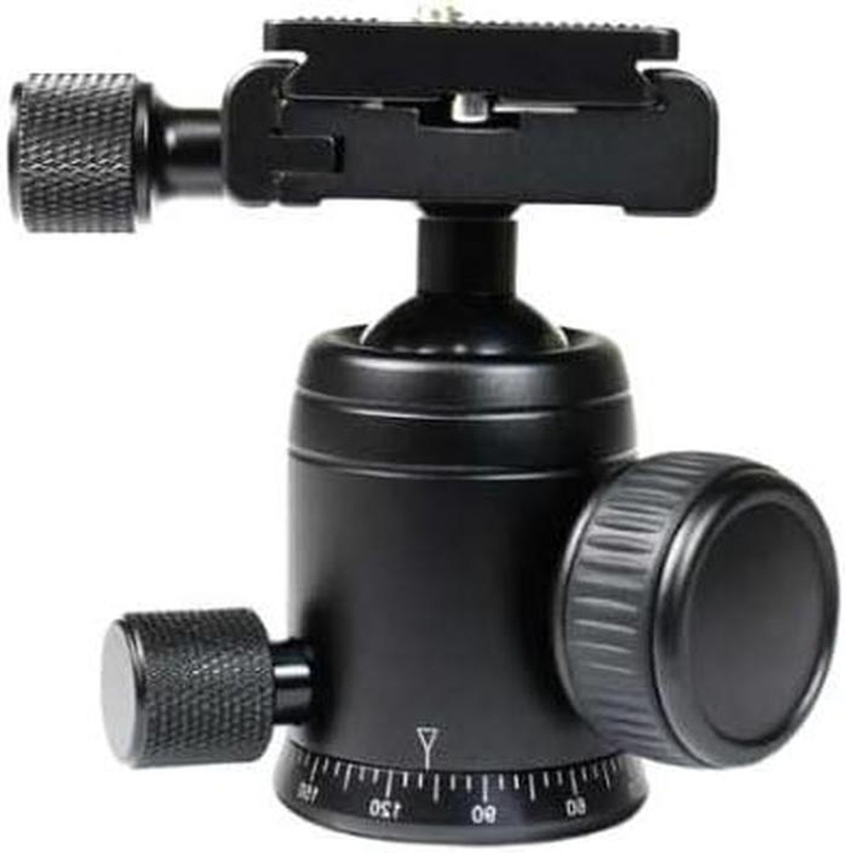 Camera Balhoofd - Statiefkop - Foto's Maken - ARCA-SWISS Compatibel - 5 kg Draagvermogen - Zwart
