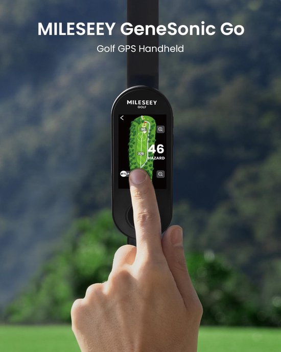 Mileseey GeneSonic Go - Golf GPS Handheld Touchscreen van Mileseey — afbeelding 2