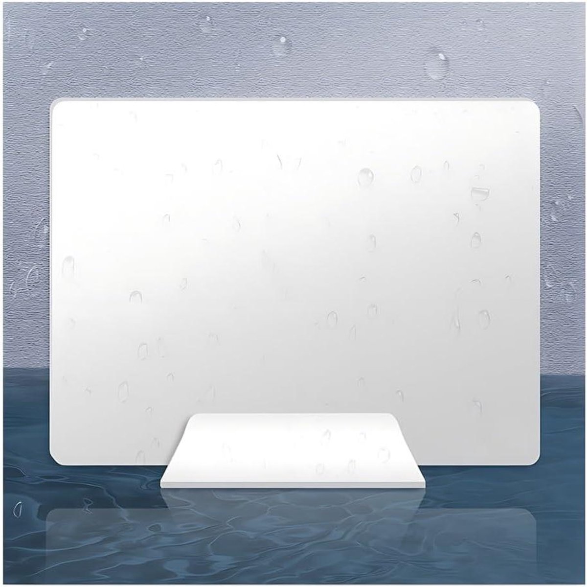 Bureau Privacy Divider - Scheidingswand Bureau - Geluidsreductie Werkplek - Vrijstaand Ontwerp - 40x40cm - Wit