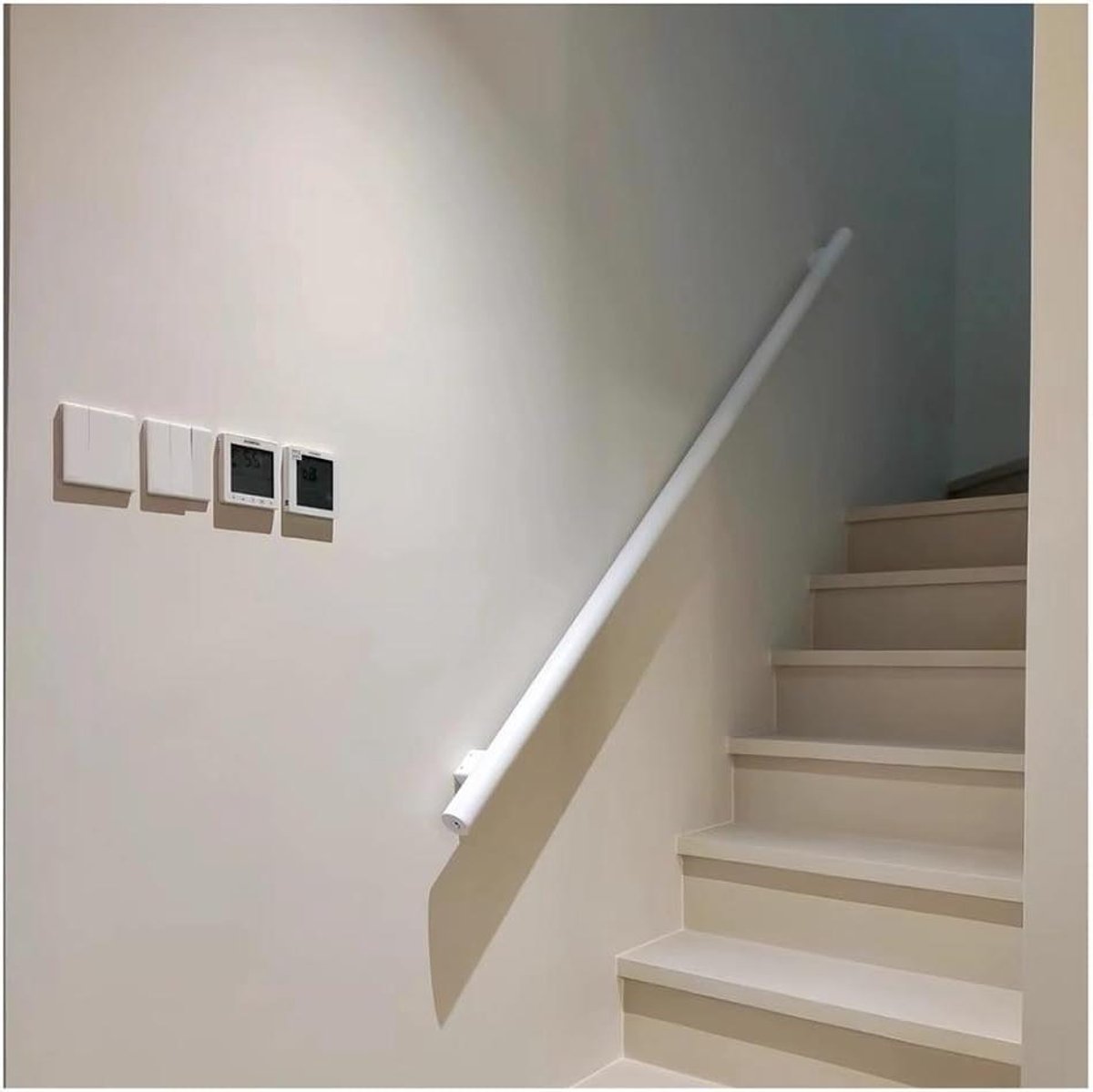Led Trapleuning - Verlichte Handgreep - Veiligheid Verhogend - Geïntegreerd Led-kanaal - Tot 59" - Wit