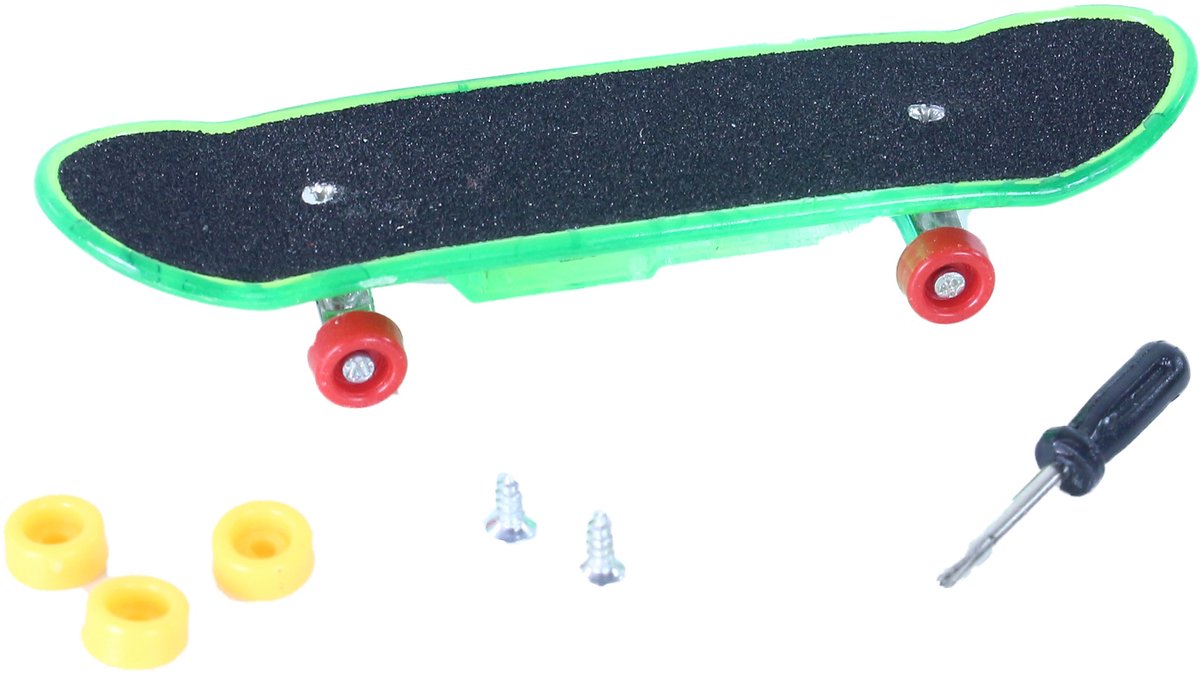 Schroefskateboard met licht 3 soorten UNI Multicolor