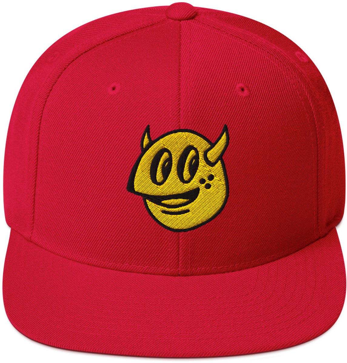 Captain's Cap: Horny Guy - Snapback - Pet rood