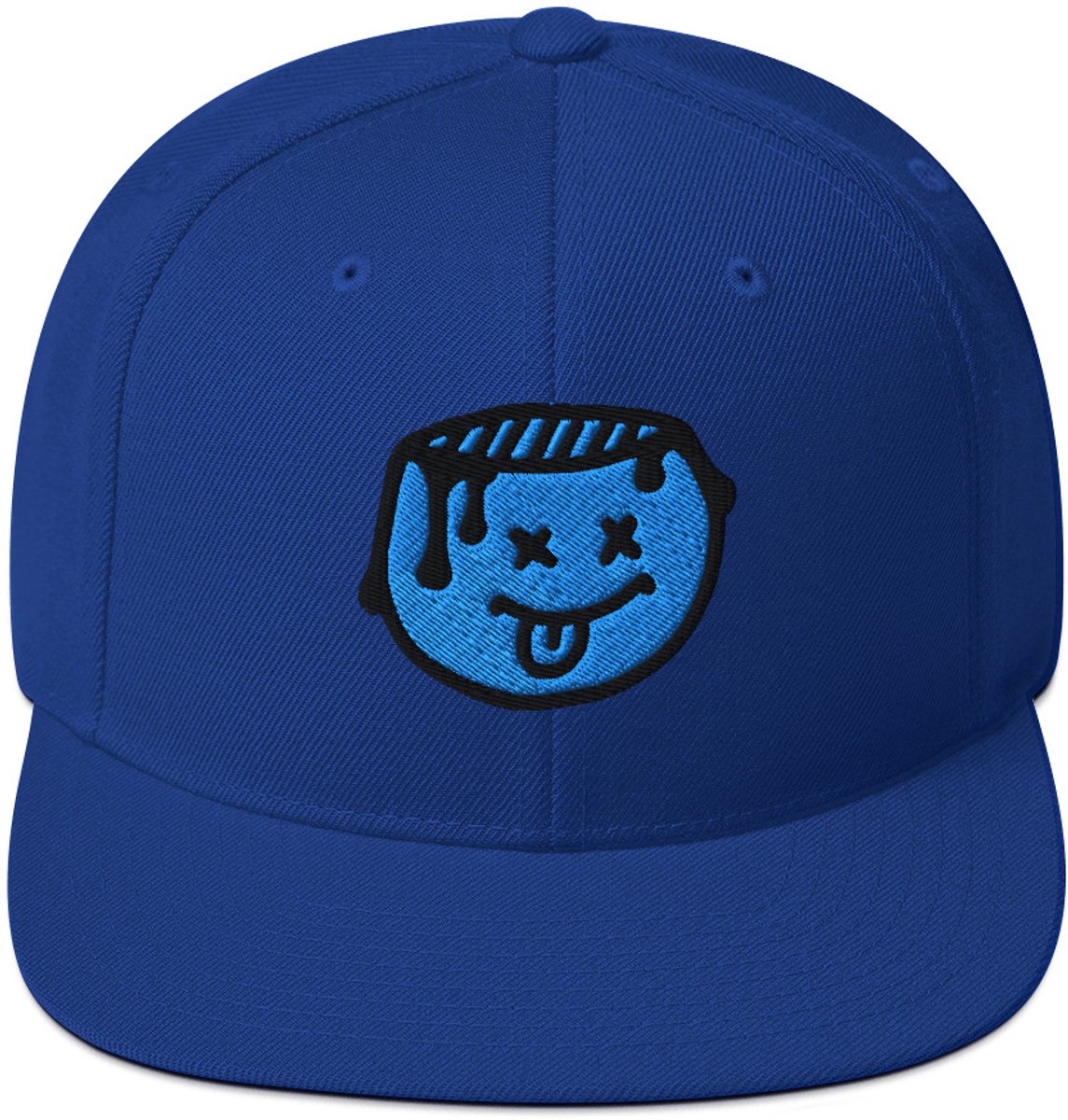 Captain's Cap: Wasted - Snapback - Pet blauw