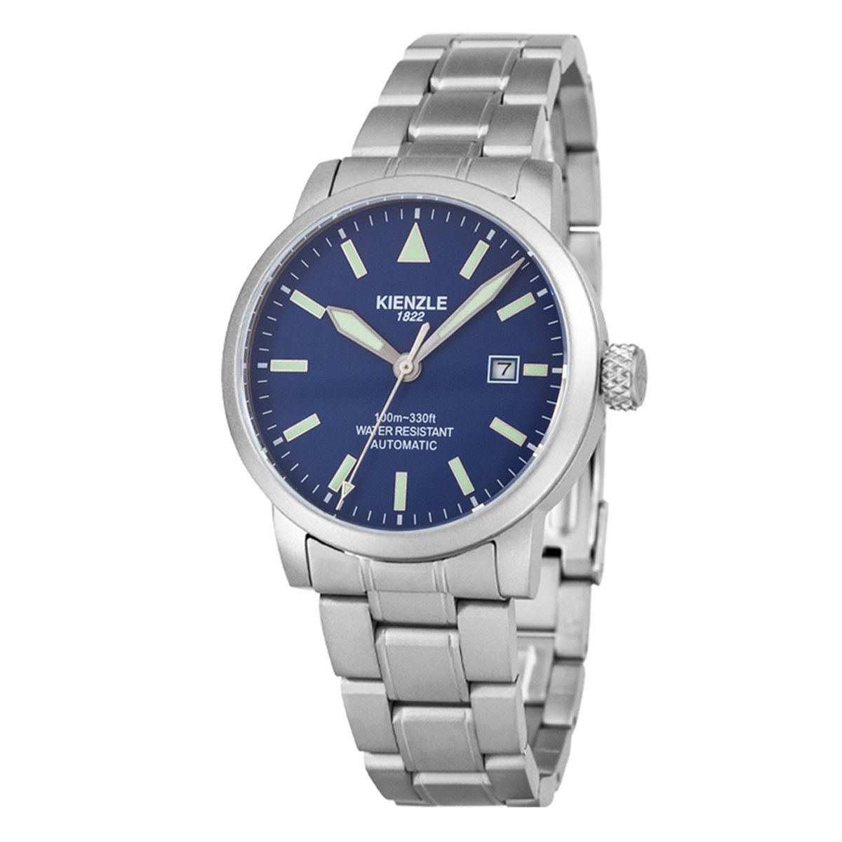 KIENZLE Horloge - Flieger - Automatic KM416A - Wijzerplaat Nachtblauw