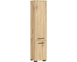 Kolomkast voor Badkamer FIN / AKORD Furniture Factory / Artisan Eik / 30 x 140 x 30 cm