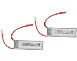 RC Vliegtuig Batterijen, 2PCS Grote Capaciteit 7.4V 600Mah Lithium Batterij Vervangingsaccessoires voor WLtoys XK A280 RC Vliegtuig