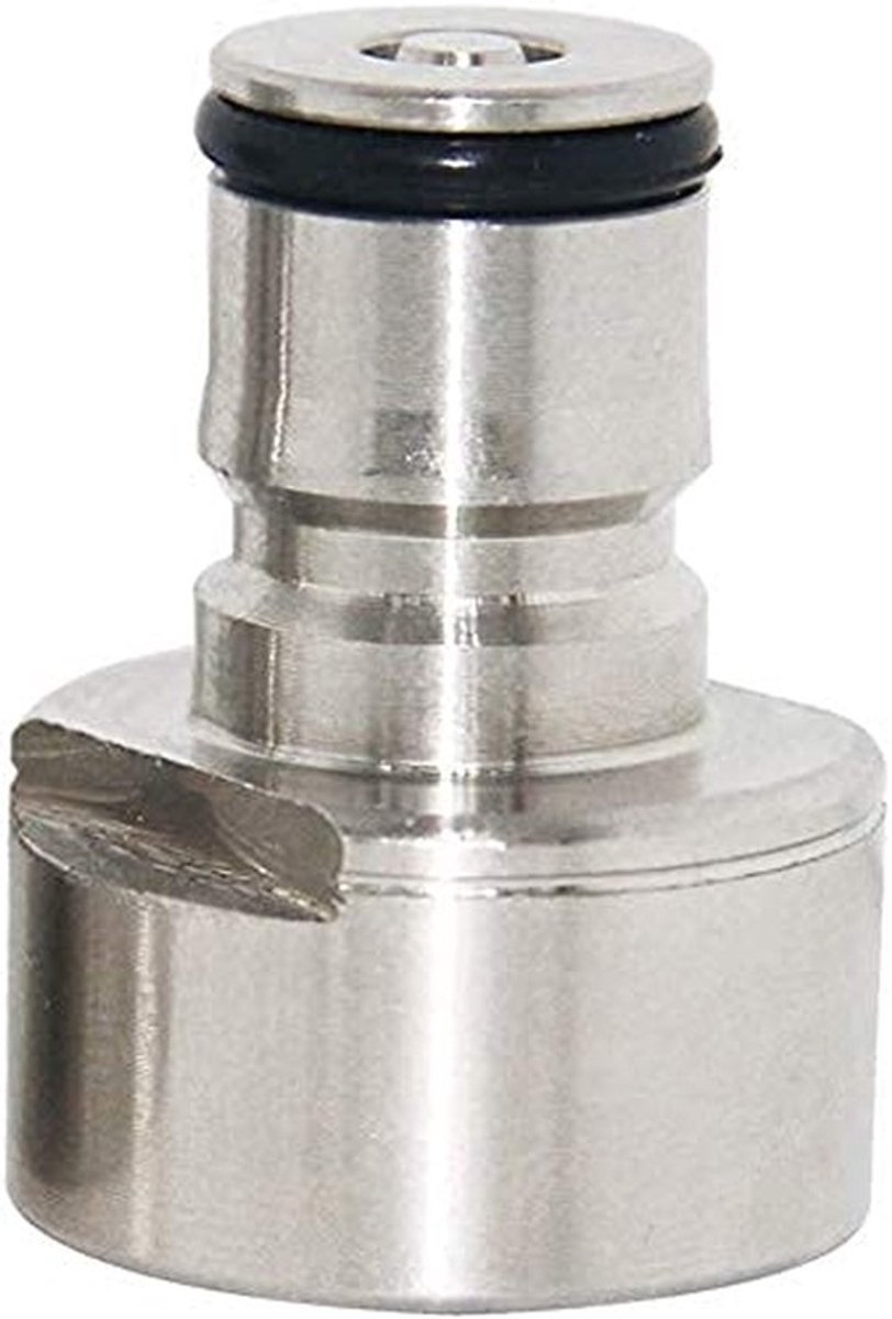 SolidChoice - Keg Coupler Adapter voor Thuisbrouwers - RVS Sankey naar Ball Lock - Snelkoppeling - Duurzaam materiaal - Ideaal voor thuisbrouwen - Een
