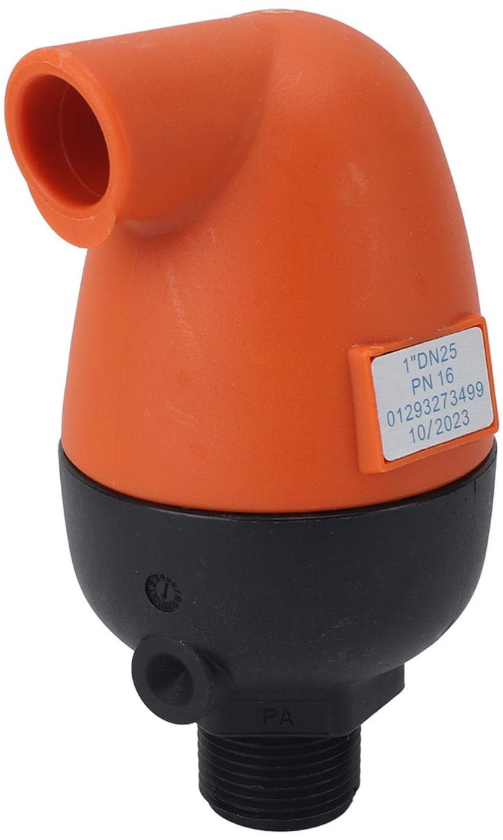 SolidChoice - Automatische Lucht- en Vacuümontlastklep - Efficiënte Irrigatieoplossing - 1 Inch - Plastic Ventilatieklep - Geschikt voor Agrarisch Geb