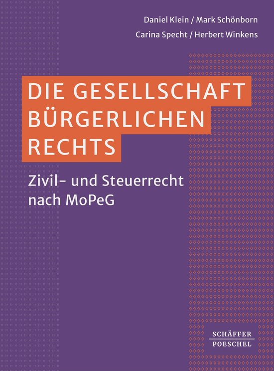 Die Gesellschaft bürgerlichen Rechts - cover