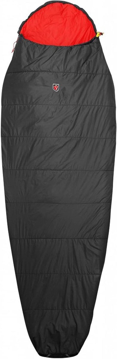 Slaapzak - Mummy slaapzak - Kamperen en outdoor - Isolerende kraag - 195 cm - Donkergrijs