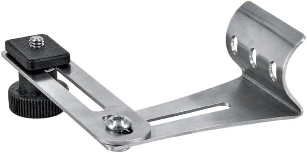 Camera houder - Actiecamera accessoire - Monteren camera - Roestvrij staal - 13.8 cm - Staal