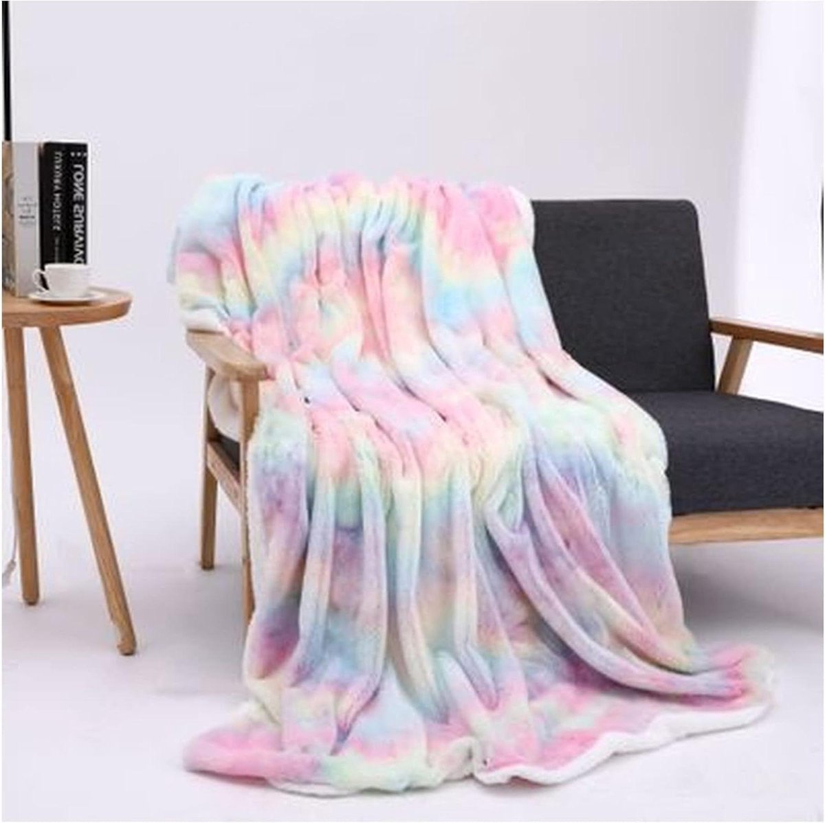 Shaggy Pluche Deken - Zachte Pluche Deken - Comfort Verhogend - Dubbelzijdig Fluffy - 160x200cm - Niet gespecificeerd