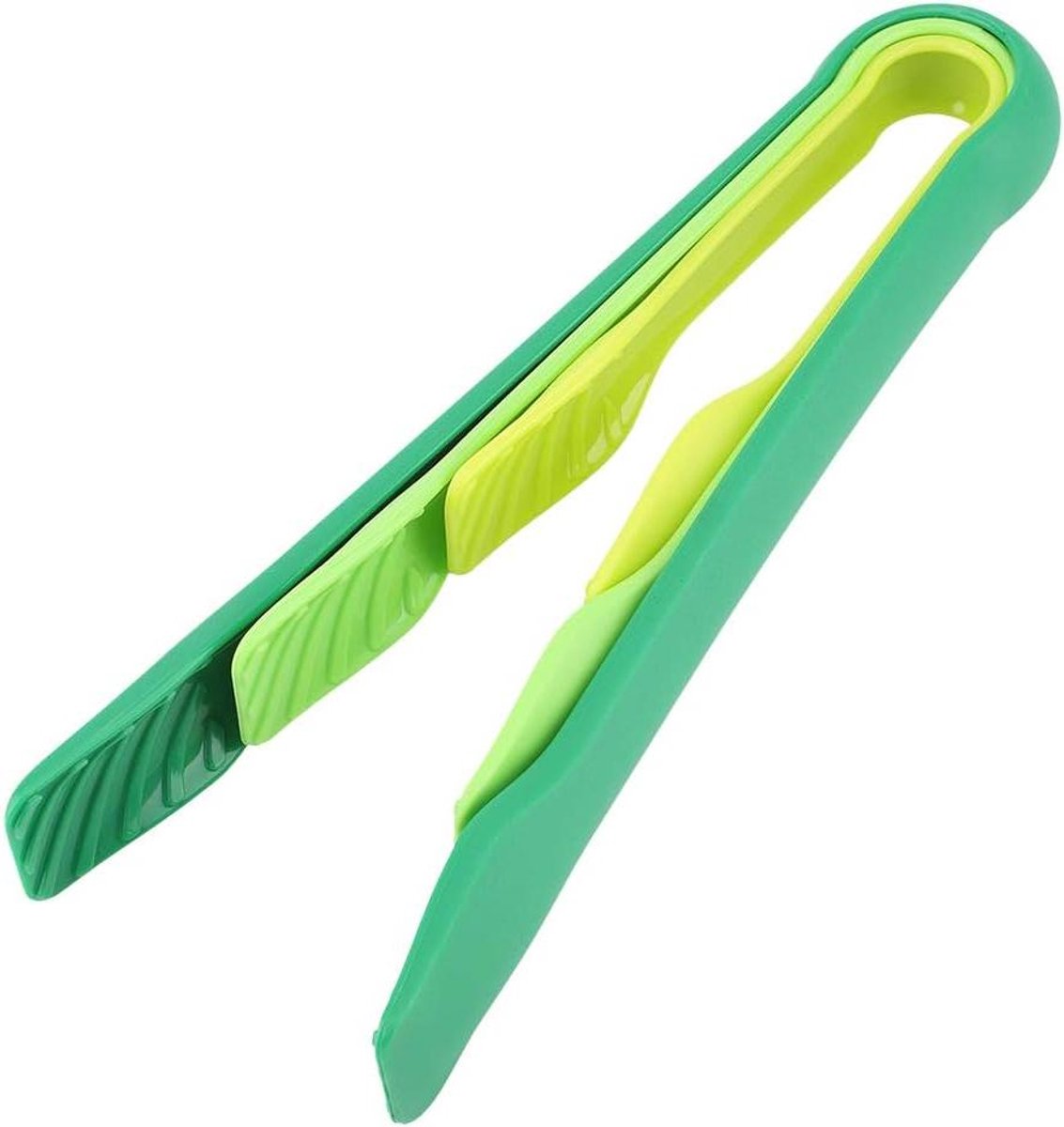 Broodtangen Keuken - Keukentang Clips - Bakken en Koken - Antislip Handgreep - 33 cm - Groen
