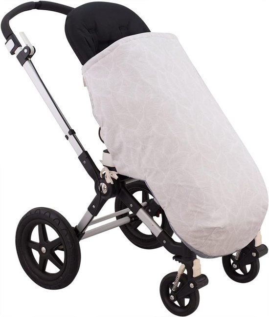 Babyvoetenzak - Kinderwagen zak - Warmte buiten - Extra zacht fleece - 80 cm - Bloom — afbeelding 5