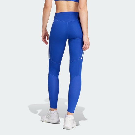 Adidas Performance Optime Essentials Stash Pocket Lange Legging - Dames - Blauw van Adidas — afbeelding 2