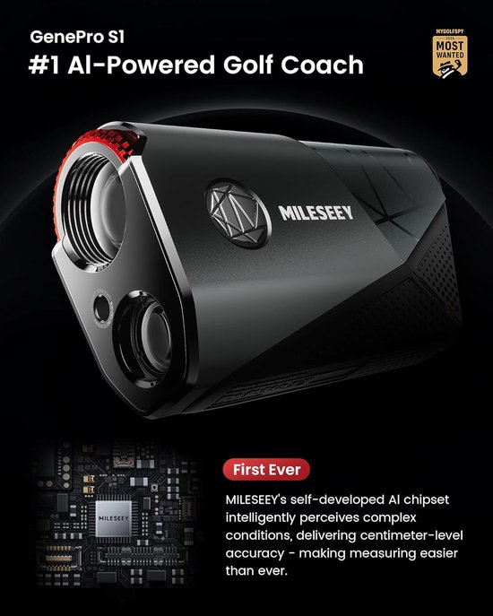 Mileseey GenePro S1 - #1 AI Tour Series Laser Golf Rangefinder van Mileseey — afbeelding 2