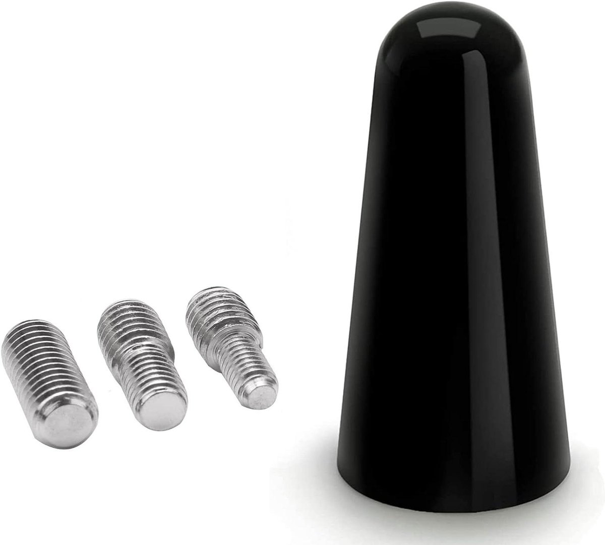 Dakantenne Radio - Auto antenne - Muziek Luisteren - Compact Ontwerp - 3.5 cm - Zwart