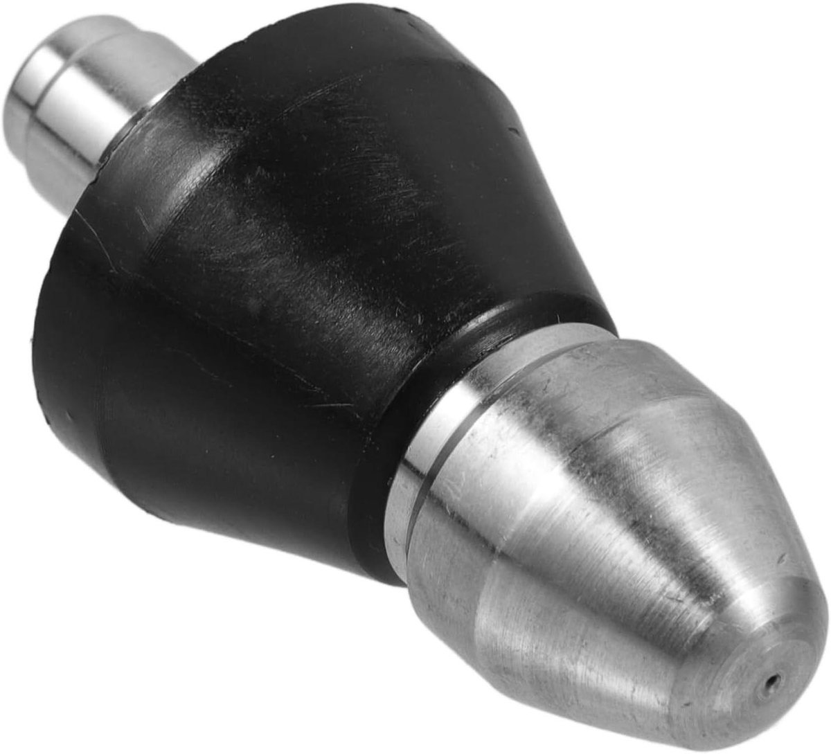 Hogedrukreiniger Sproeikop - Rioolreiniger Mondstuk - Verstoppingen Verwijderen - Draaibare Sproeiers - 6 x 3 x 1.2 cm - Zilver