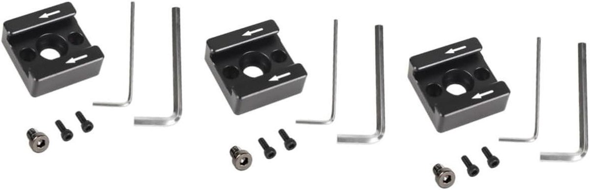 Koude Schoen Beugel - Flitsbeugel Camera Adapter - Camera Accessoires Bevestigen - Antislip Siliconen Pads