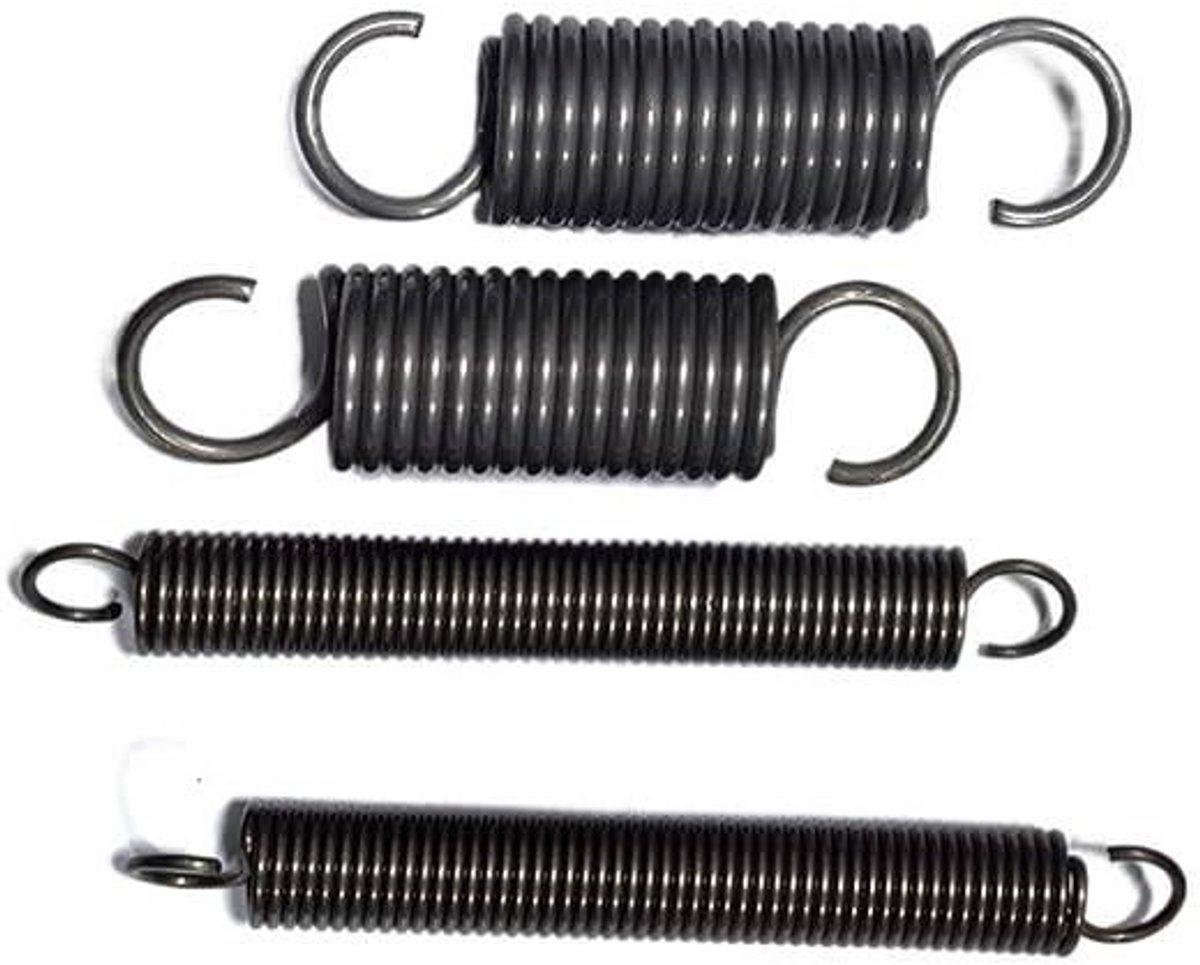 Spanveer Haak - Trekveer Open Haak - Apparaten Reparatie - Dubbele Haak - 90 mm - Metaal
