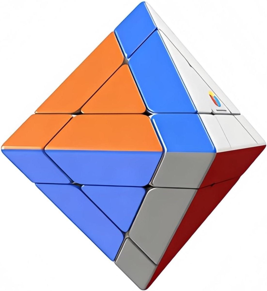 Speed Kubus Octaëder - Puzzel Speelgoed - Mentale Training - Magnetisch Positioneringssysteem - 180 Gram - One Color