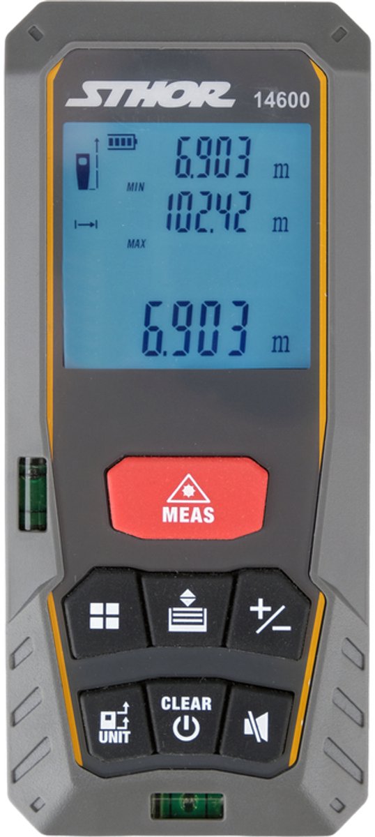 STHOR Digitale Laser Aftand / Oppervlakte Meter 40 Meter