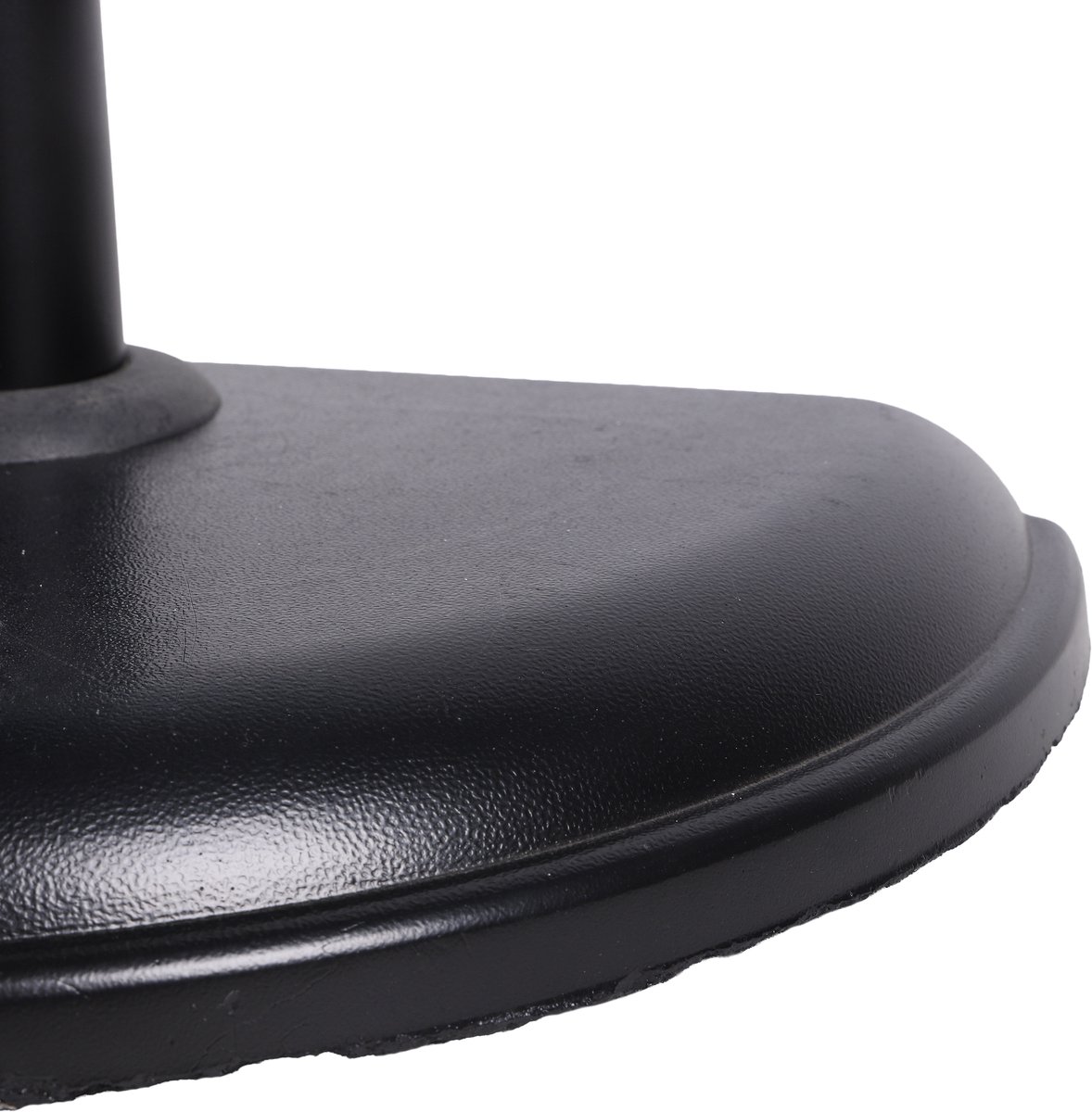 Muurparasolvoet van cement 10 kg zwart