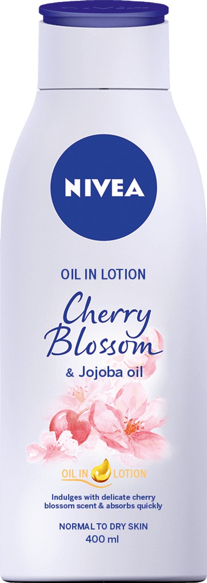 Nivea Body Oil in Lotion Cherry Blossom