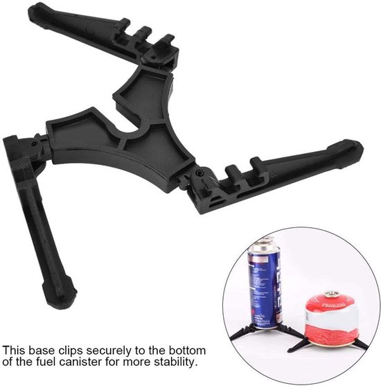 Gastank staande opvouwbare outdoor camping koken gas tank houder patroon jerrycan standaard statief herbruikbare verpakking — afbeelding 4
