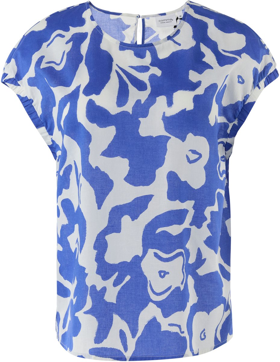 comma - female - Blouse met all-over print