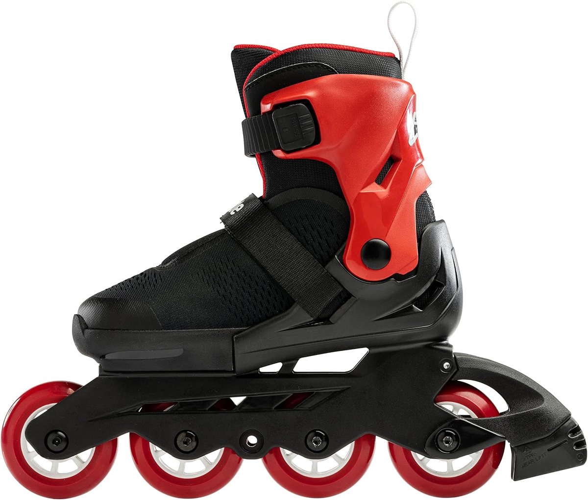Rolschaatsen - Inline skates - Buiten skaten - Veelzijdige technologie - Maat 33-36 - Wit Grijs