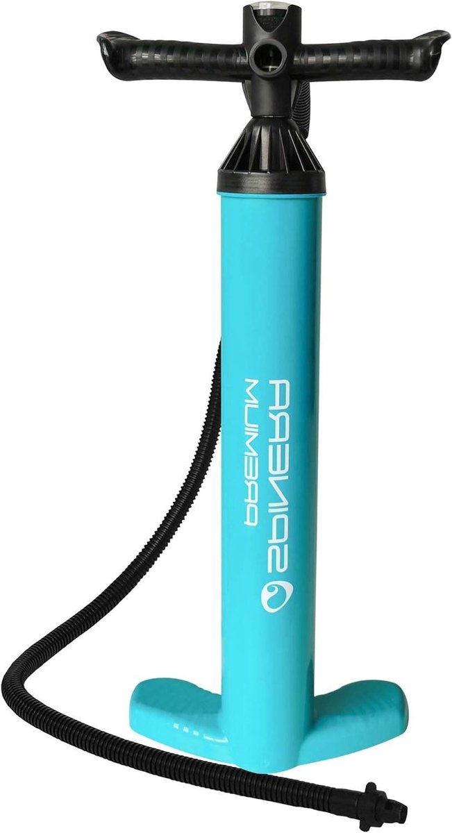 Dubbele Actie Pomp - Luchtpomp - Watersport Opblazen - Groot Volume - 2.6 + 2.6 Liter - Blauw