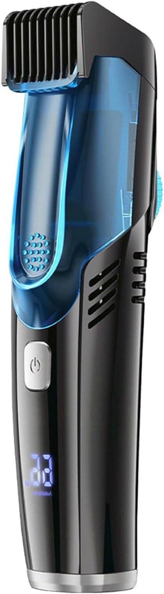 Draadloze Baardtrimmer - Haartrimmer Scheerapparaat - Persoonlijke Verzorging - LED Display - 90 Min Gebruik - Zwart