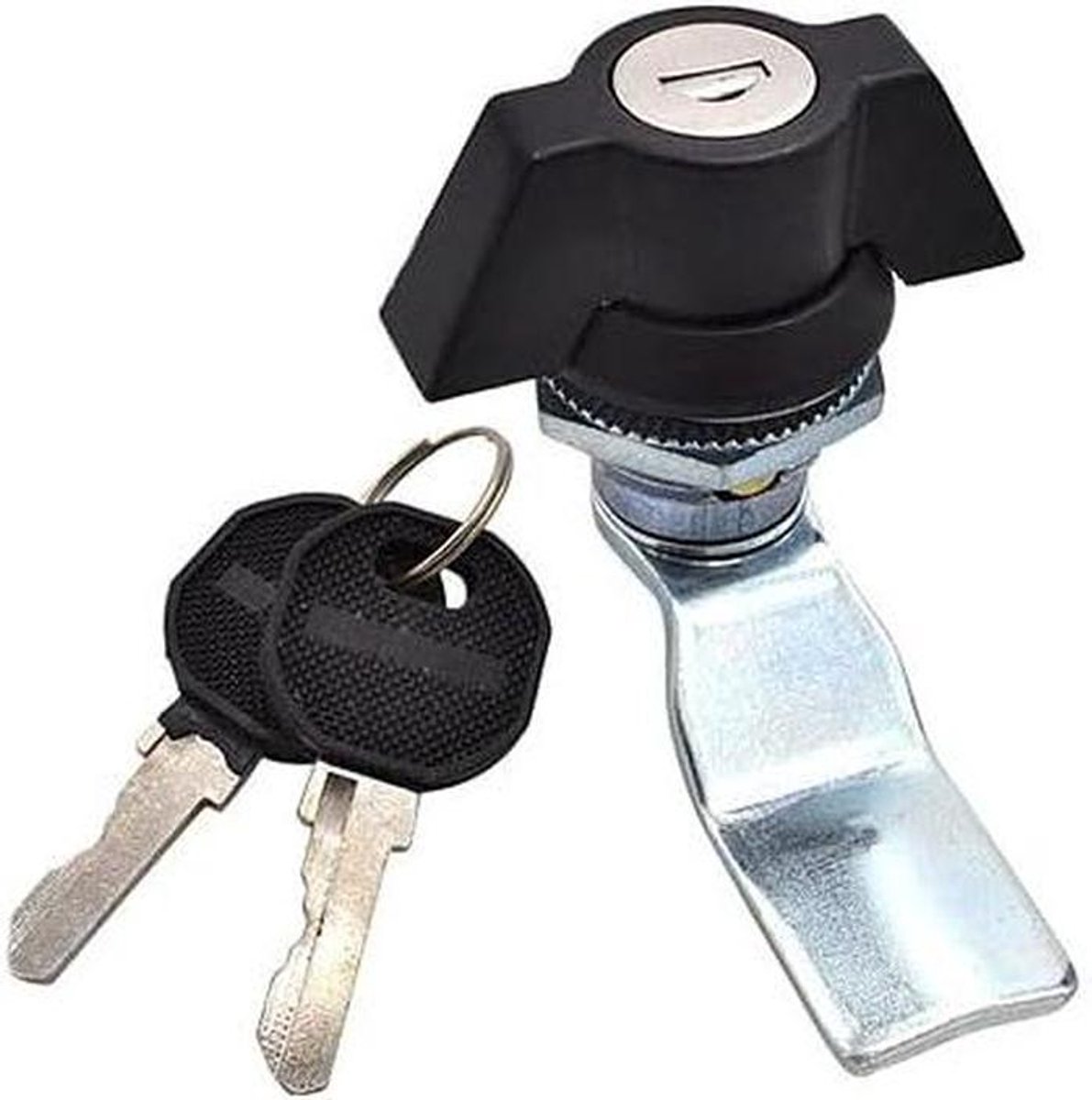 Drukknopsloten Set - Lade Deursloten - Kasten Beveiligen - Roestbestendig Ontwerp - 10 mm - Zilver