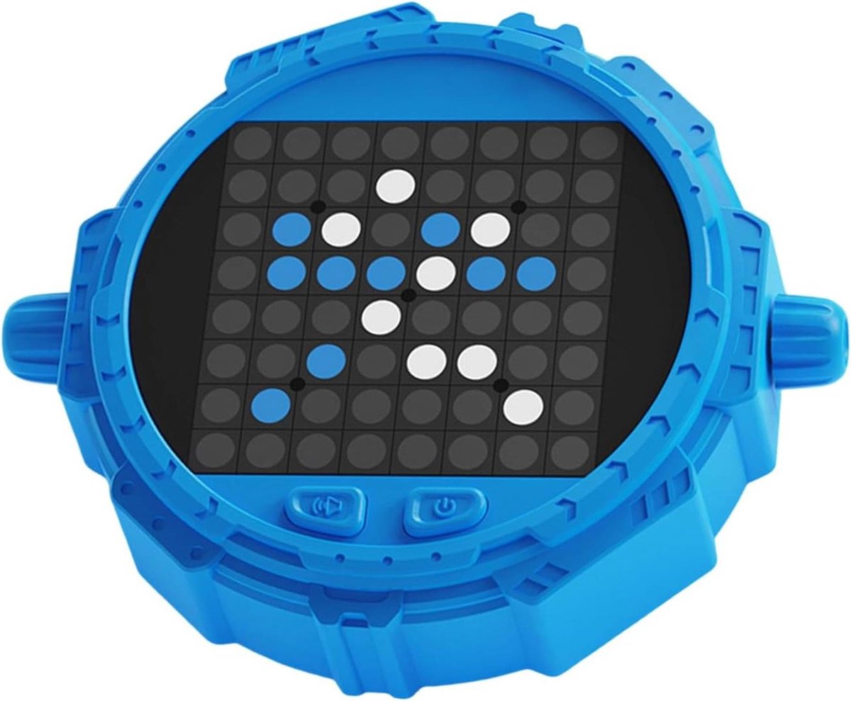 Elektrisch Schaakbord - Slim Schaken Bord - Hersentraining Spel - AI Gestuurde Feedback - 12.6 x 10.4 cm - Blauw