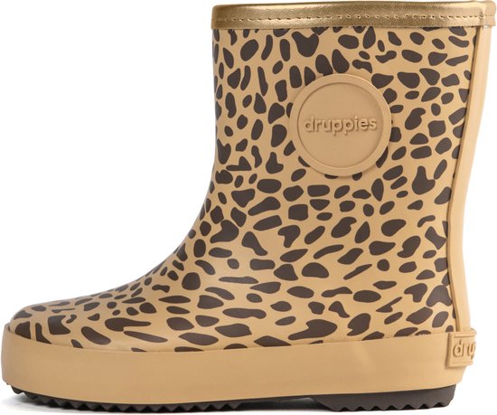 Druppies Regenlaarzen Kinderen - Nature Boot - Panter - Maat 24