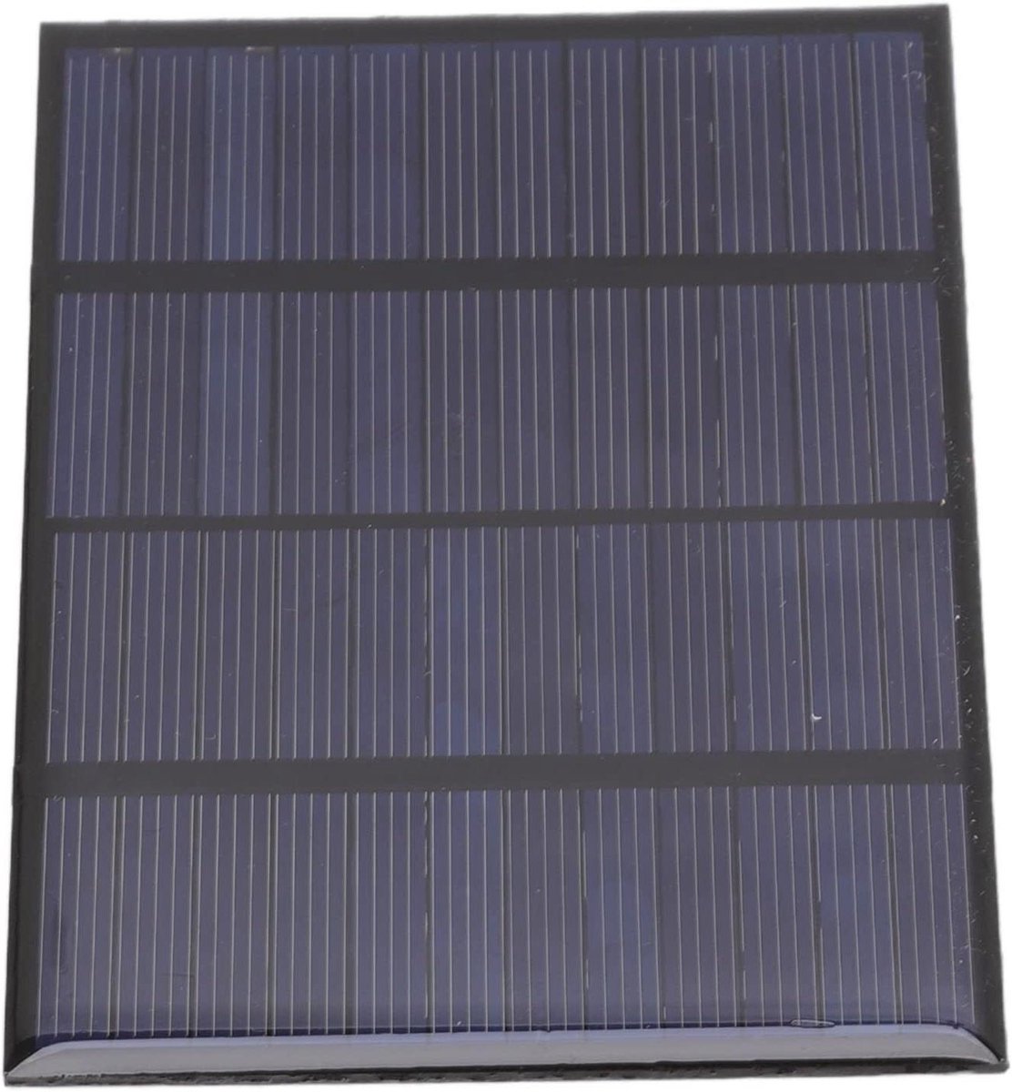 Zonnepaneel - Zonne-energie oplader - Energie opwekken - Hoge conversieratio - 13 x 10 x 2 cm - Zwart