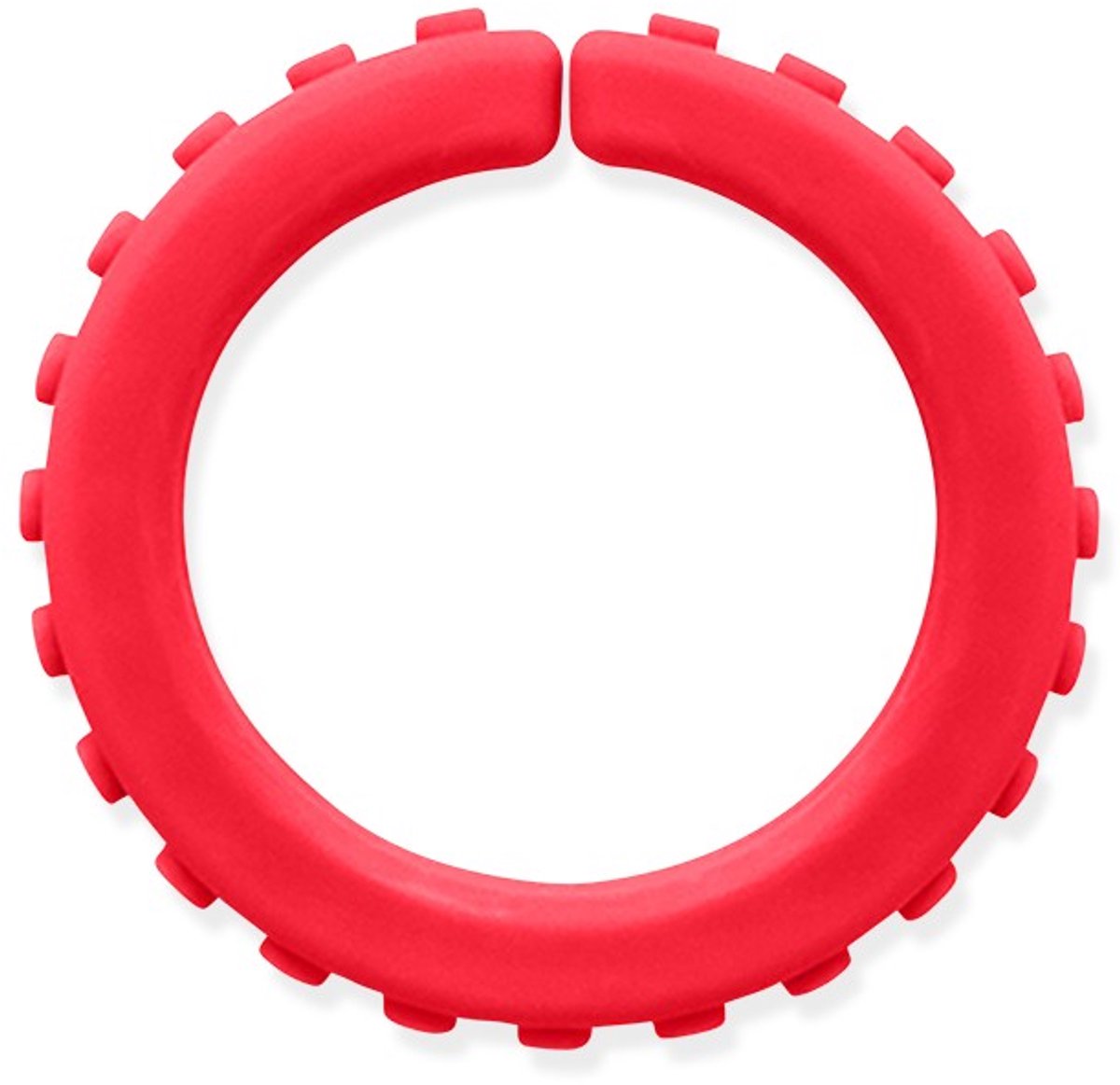 ARK Therapeutic kauw armband sensorisch speelgoed rood voor kinderen.