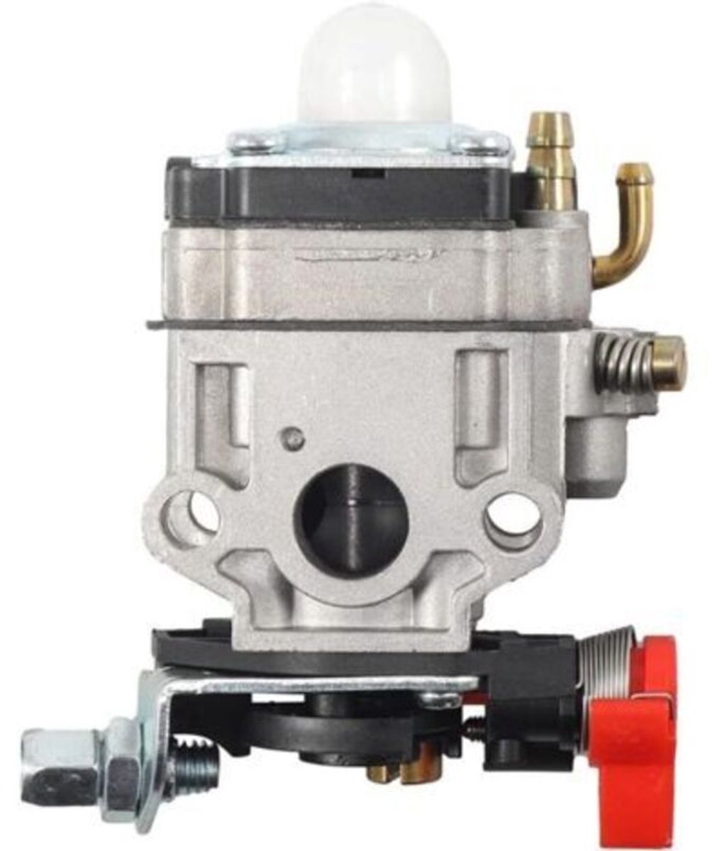 Carburateur geschikt geschikt voor 23cc, 25cc, 26cc en 35cc motoren van bosmaaiers, kettingzagen en heggenscharen.