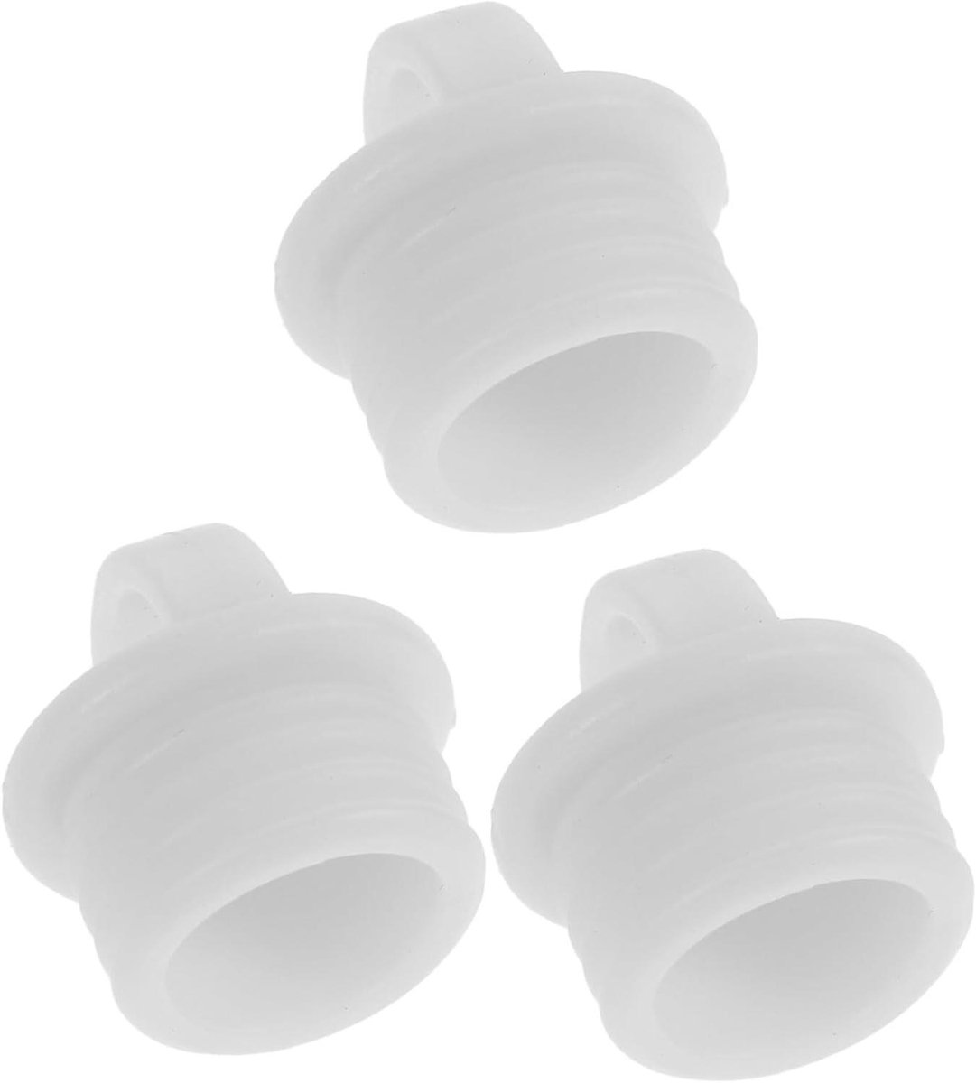 Dweil Emmer Stop - Waterstop Emmer - Voorkomt Overstromen - Lekvrije Afsluiting - 32mm - Wit
