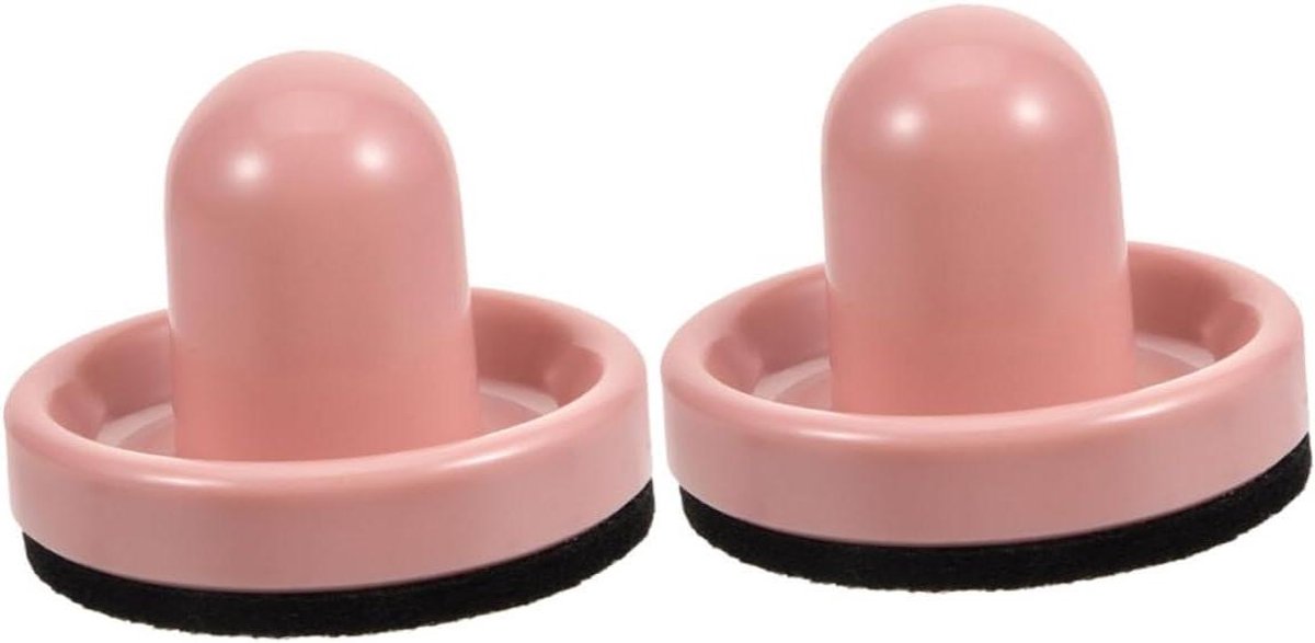 Airhockey Pusher Set - Pucks en Paddles - Airhockey Spelen - Verbeterde Nauwkeurigheid - 7.6 x 7.6 x 5.5 cm