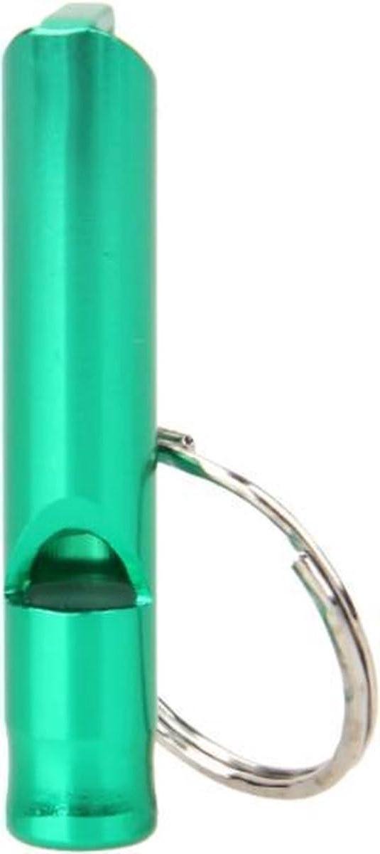 Trainingsfluit Hond - Hondenfluit Opvoeding - Hond Trainen - RVS Materiaal - 4.7 x 0.9 cm - Blauw