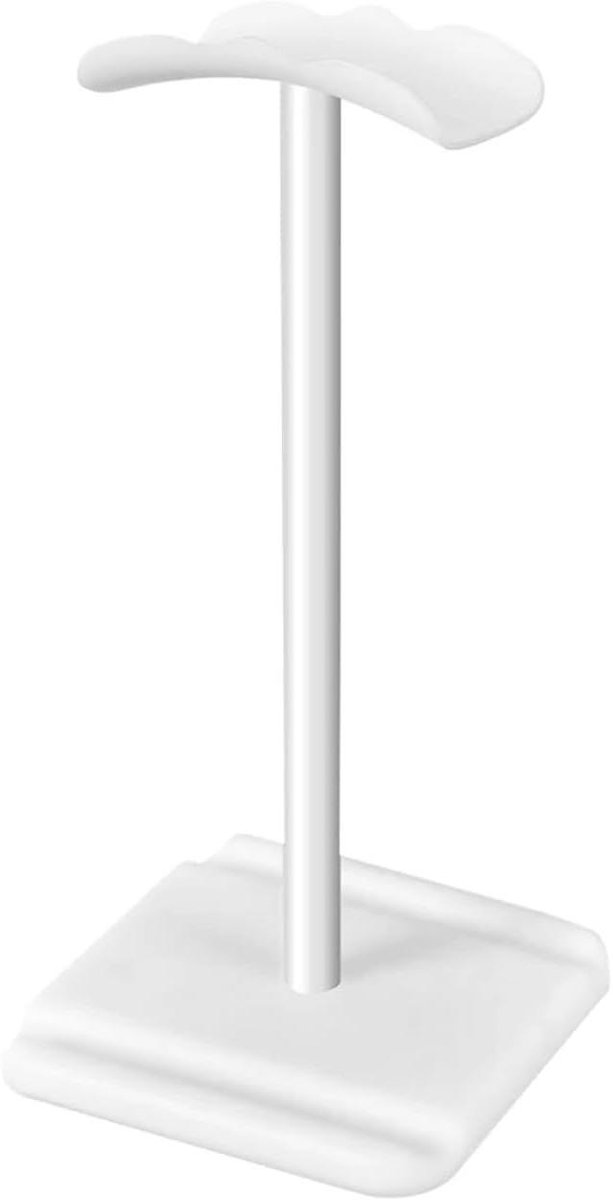 Hoofdtelefoonstandaard - Headset houder - Bureau organiseren - Ruimtebesparend ontwerp - 2 stuks - Wit