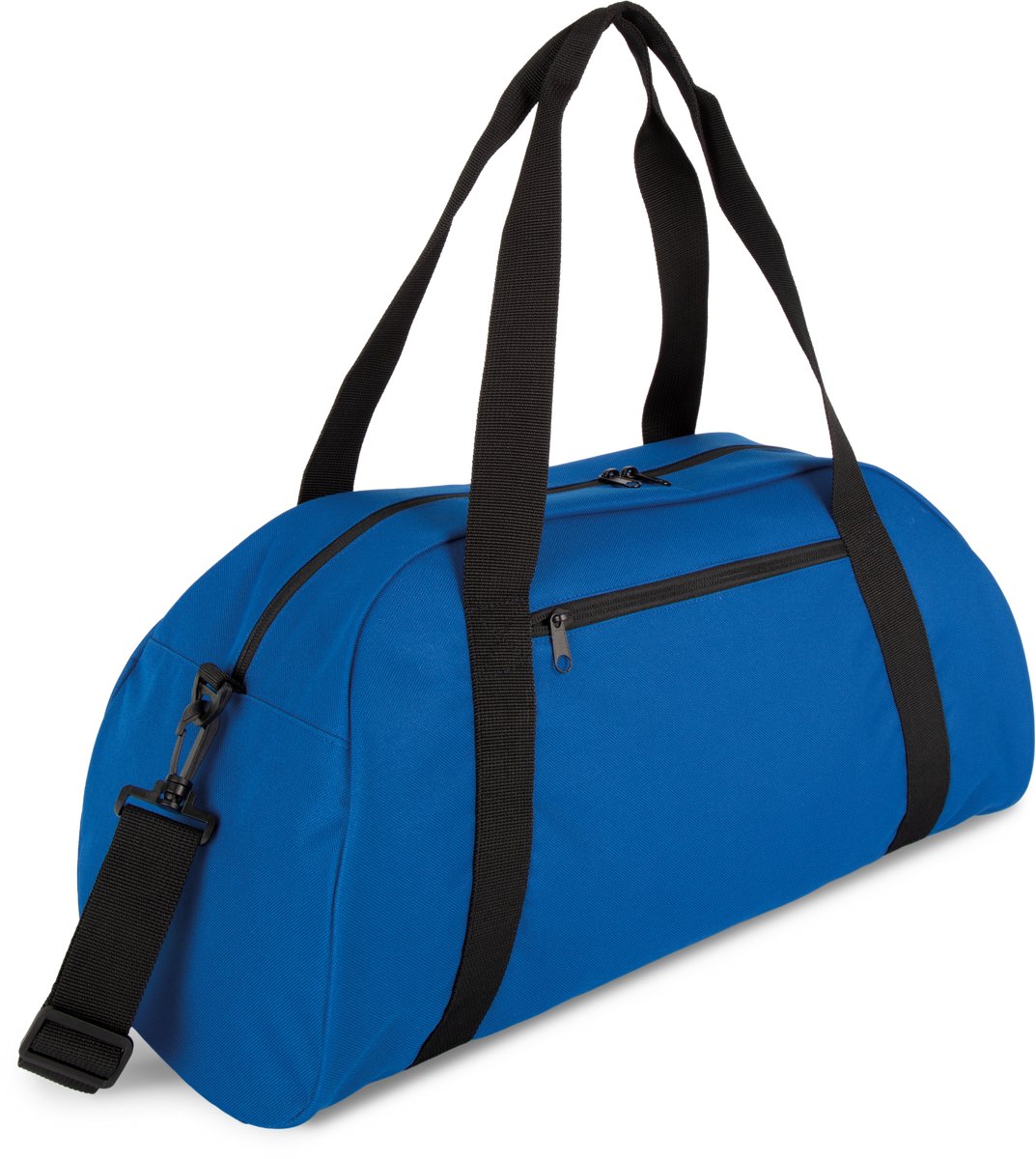 Sporttas met schouderriem - Blauw - Duurzame kwaliteit - Afneembare en verstelbare schouderriem - Verstevigde, over de hele lengte genaaide hengsels
